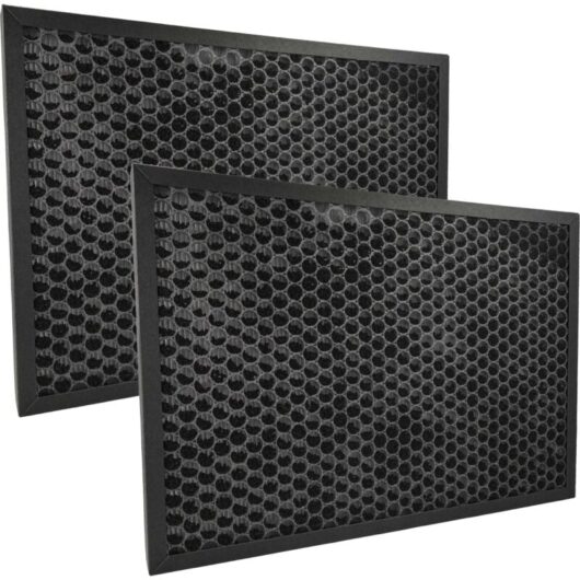 2x Air Filter Replacement for DeLonghi 5513710021 for Air Purifier - Combi Filter hepa + Activated Carbon - Vhbw