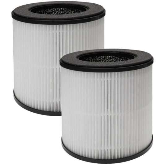 2x Air Filter compatible with koios B-D02L Air Purifier - Combi Filter Pre Filter + hepa + Activated Carbon - Vhbw