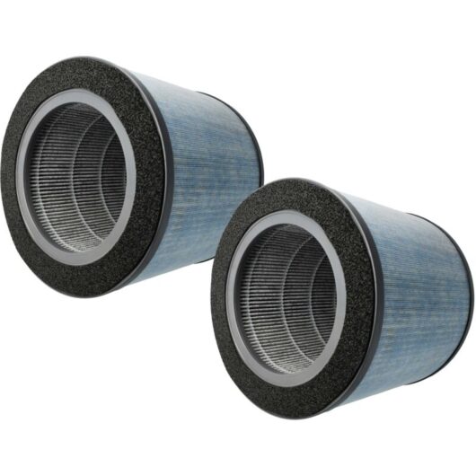 2x Combi-Filter (Pre-Filter + Active Carbon) compatible with Comedes Lavaero 900 Air Purifier - Multi-Layer Filter System - Vhbw