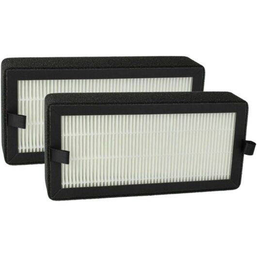 2x hepa Filter Replacement for 10031190 for Air Cleaner - Spare Air Filter - Vhbw