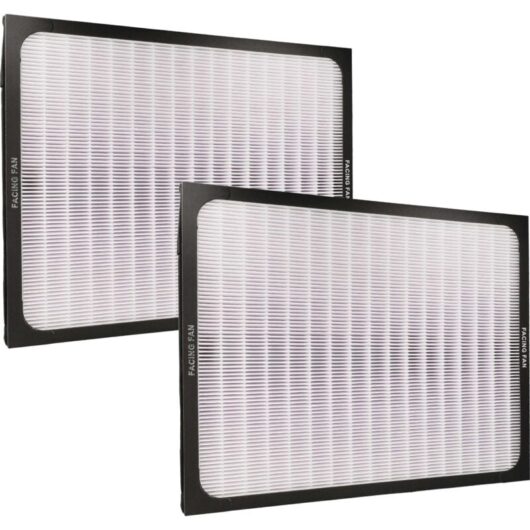2x particle filter compatible with Blueair Classic 250E, 270E, 203 Slim, 205, 203C, 201, 203, 210B, 215B, 270, 205C Air Purifier - Vhbw