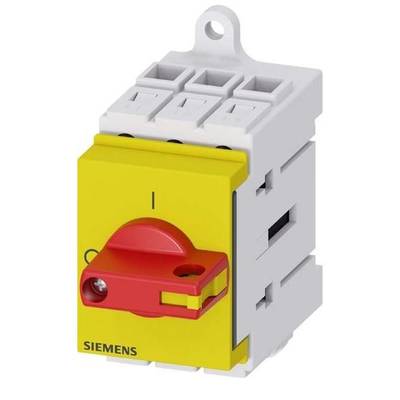 Circuit breaker Red, Yellow 3-pin 16 mm² 16 A 690 V AC Siemens 3LD30300TK13