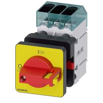 Circuit breaker Red, Yellow 3-pin 16 mm² 16 A 690 V AC Siemens 3LD30500TK13