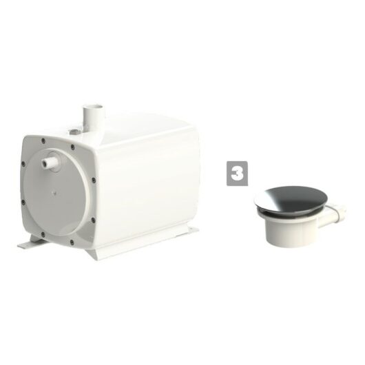 SFA - Saniflo sanifloor 3 Shower Waste Pump Wet Room + 90mm Waste for Shower Trays