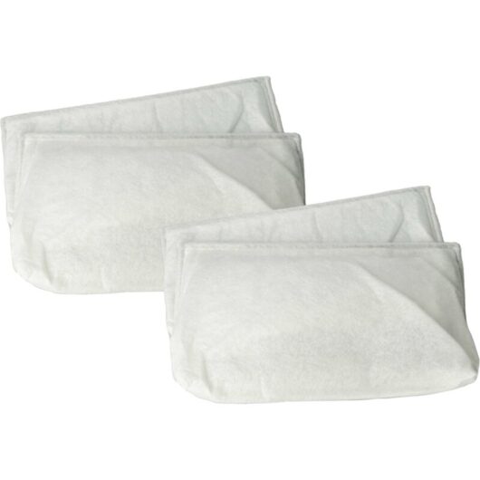 vhbw 4x HVAC G3 Bag Filter compatible with Pluggit Avent E99 Air-Conditioner Unit Ventilation System White - AC Air Pocket Filter