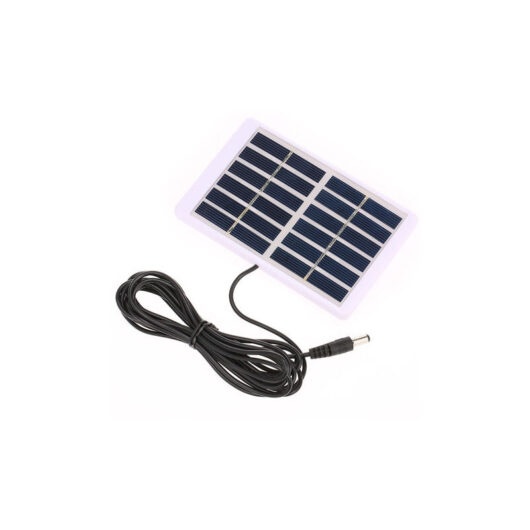 1.2W 6V polycrystalline laminated solar panel with plastic frame and 3M dc interface cable