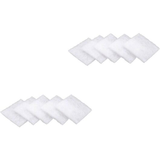 10x Air Filter compatible with Lunos 2/ZSKA, Luga-S, 2/GBF, 2/GVF Vent, Condensation Damp Control Ventilator - Vhbw