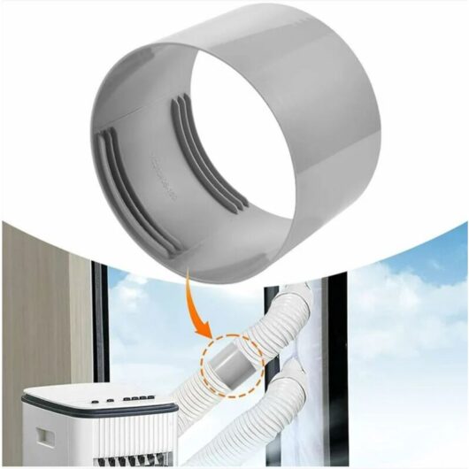 15cm Hose Adapter Portable Exhaust Hose Connectors for Portable Air Conditioners Exhaust Hose