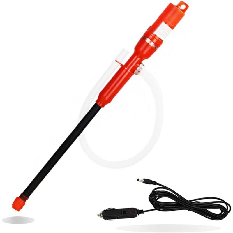 Aougo - 12V Electric usb Siphon Pump Gasoline Canister Pump Diesel Oil Water Transfer Pump for Car