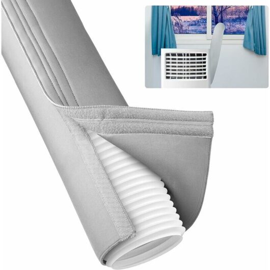 Ccykxa - Insulated Portable Air Conditioner Hose Cover, Universal for 5' and 6' Diameter Exhaust Duct, for Easy Installation