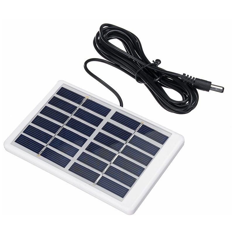 Csparkv - 1.2W 6V Mini Portable Solar Panel Solar Charger Suitable for Solar Street Lights and Other Systems