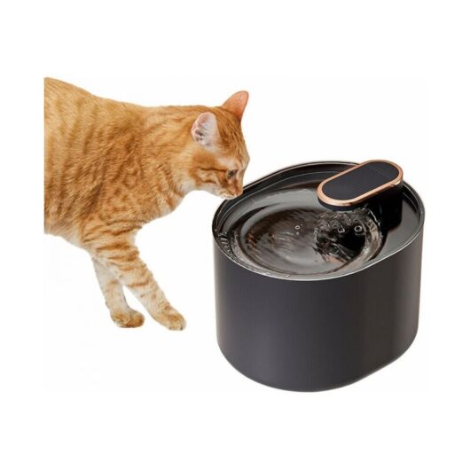 Cyslmuk - Dark Blue, Water Fountain) Intelligent Electric Automatic Pet Water Dispenser Low Noise with 3L/101OZ Large Capacity for Cats and Small Dogs