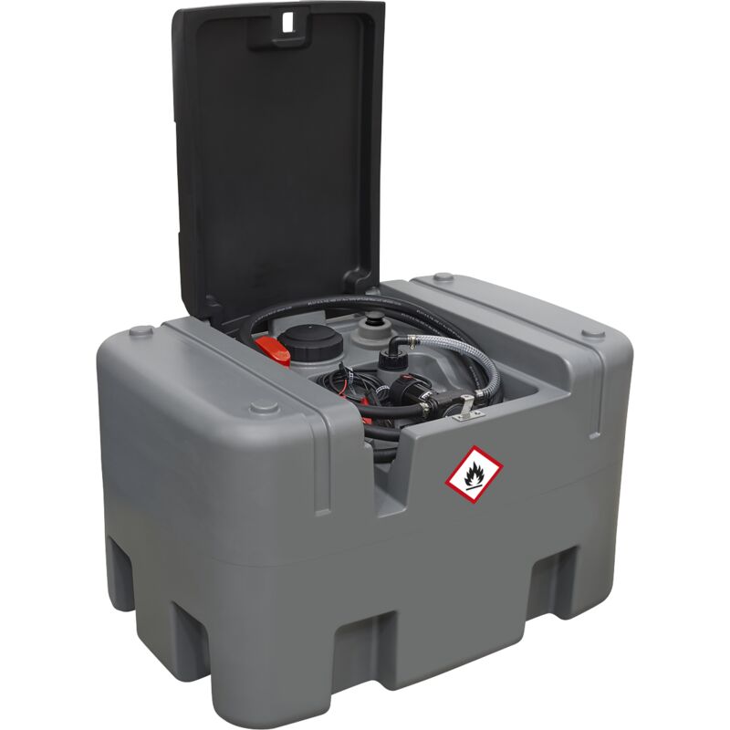 D400T Portable Diesel Tank 400L 12V - Sealey