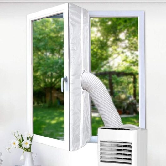 Longziming - 400CM Air Conditioning Window Seal, Mobile Air Conditioning Weatherstrip Fabrics for Windows, Air Conditioning Window Seal, Mobile Air