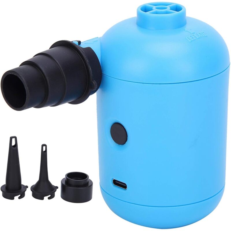 Osqi - Electric Inflatable Pump, Electric Air Pump for Swimming Pool Inflatable Boats, Electric Boat Inflator for Bed, Sofa, Electric Air Pump,