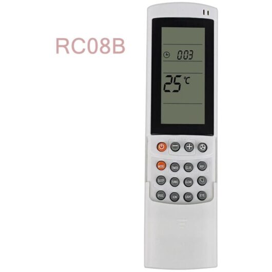 Suitable for Airwell/Electra/Geli air conditioner infrared remote control, RC08B