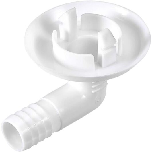 Tinor - Air Conditioning Drainage Pipe Connector Elbow Fitting for Mini-Split Units and Window ac Unit Parts 30mm 1Pcs