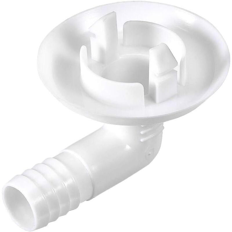Tinor - Air Conditioning Drainage Pipe Connector Elbow Fitting for Mini-Split Units and Window ac Unit Parts 30mm 1Pcs