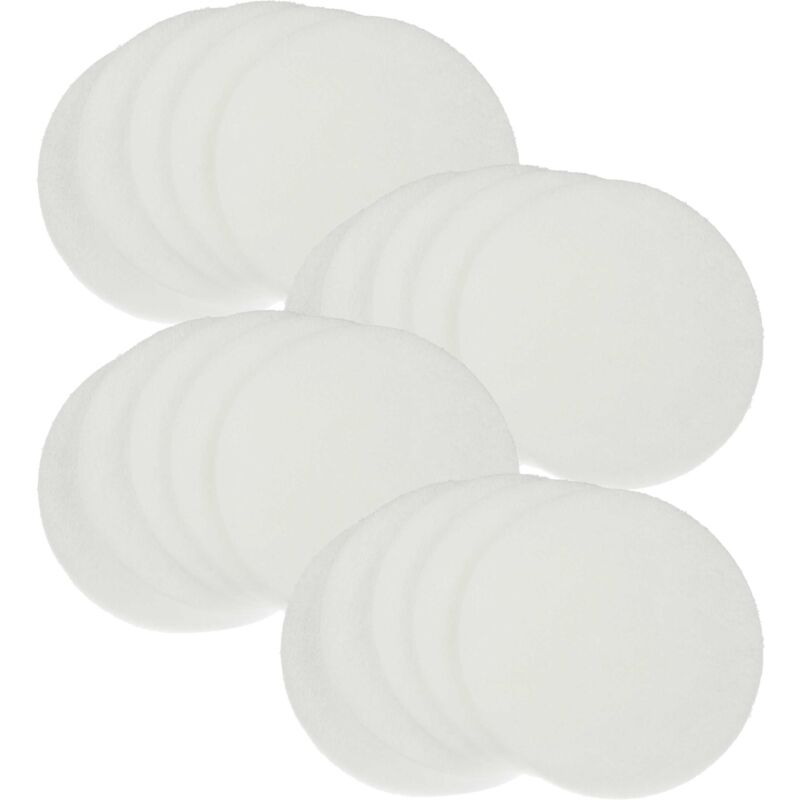 Vhbw - 20x Air Filter G3 compatible with Helios EcoVent Verso kwl ec 45, 09361 - 001 Vent, Condensation Damp Control Ventilator - White
