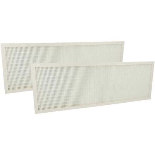 Vhbw - 2x Air Filter F7 compatible with Viessmann hr A300, hr A400 Vent, Condensation Damp Control Ventilator (2x intake filter)