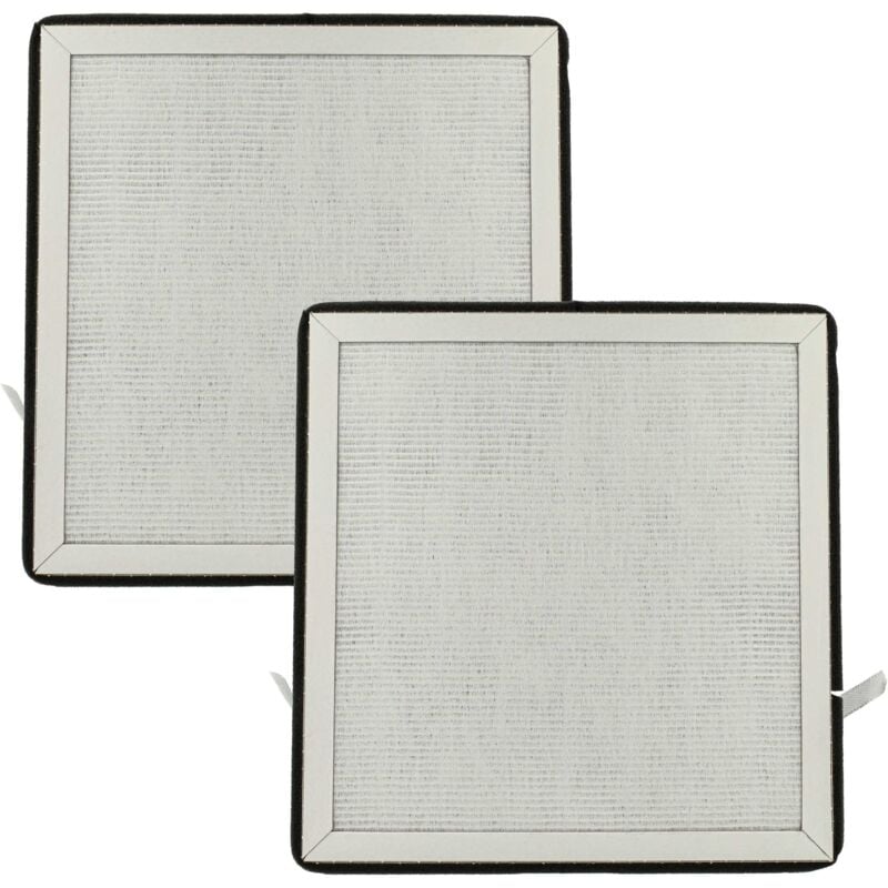 Vhbw - 2x Air Filter Replacement for Beurer 660.04 for Air Purifier - Combi Filter Pre Filter + hepa + Activated Carbon