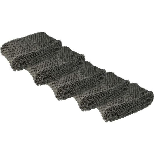 Vhbw - 5x Replacement Filter compatible with Philips HU4811, HU4811/10, HU4803, HU4803/01, HU4801, HU4801/01 Humidifier, Air Purifier, Wick Filter,