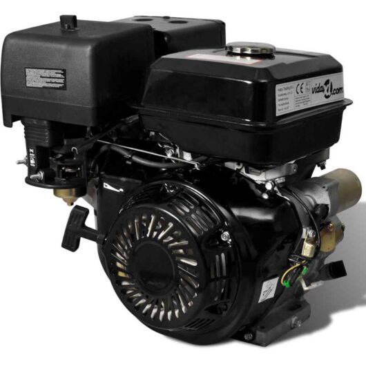 Vidaxl - Petrol Engine 15 hp 11 kW Black