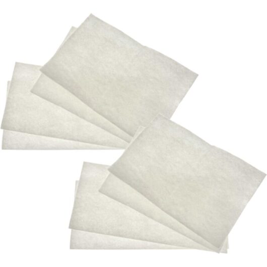 vhbw 4x Air Filter G4 compatible with Helios KWL EC 450 PRO Vent, Condensation Damp Control Ventilator (2x exhaust filter / 2x intake filter)