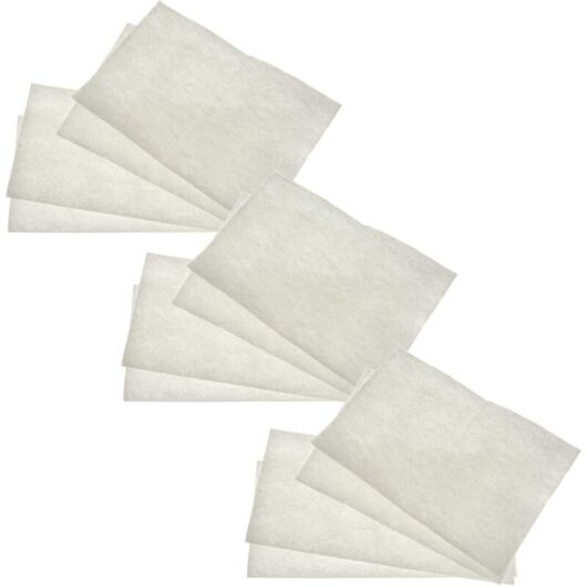 vhbw 6x Air Filter G4 compatible with Helios KWL EC 450 ECO Vent, Condensation Damp Control Ventilator (3x exhaust filter / 3x intake filter)