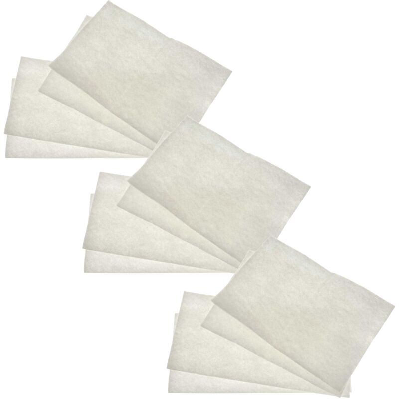 vhbw 6x Air Filter G4 compatible with Helios KWL EC 450 ECO Vent, Condensation Damp Control Ventilator (3x exhaust filter / 3x intake filter)