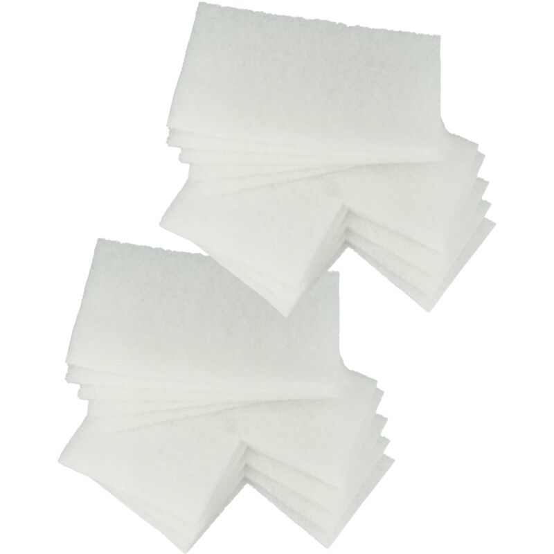20 Part Filter Set compatible with Vallox kwl 080 sc, 080 se, 090 sc Humidifier, Purifier - exhaust filter, intake filter - Vhbw