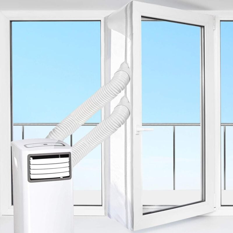 500CM Window Caulking Cloth for Mobile Air Conditioner and Clothes Dryer - Works with All Mobile Air Conditioning Units, Easy Installation