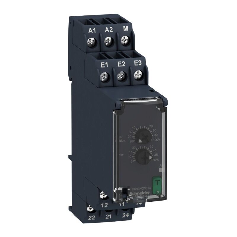 Schneider RM22UA23MR Harmony Control RM22 - overvoltage relay - 15V to 500V - 2OF - 24 to 240Vac/dc