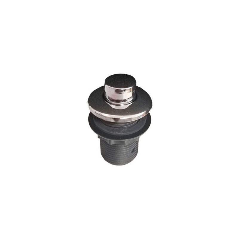 Tecmark - MPT-57570-3428R Short Throw Pneumatic Button, Mini, Raised, Chrome