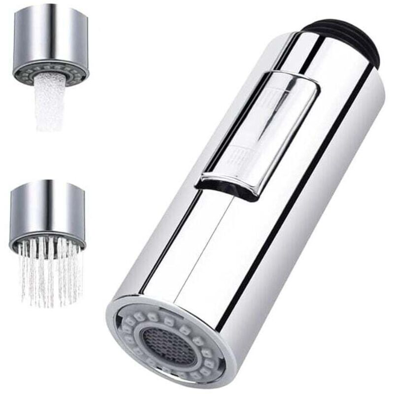 1 Piece Extendable Spray Faucet, 2 Modes, Kitchen Spray Faucet, Extendable Kitchen Sprayer, Plastic Replacement Shower Head, Shower Head for Bathroom