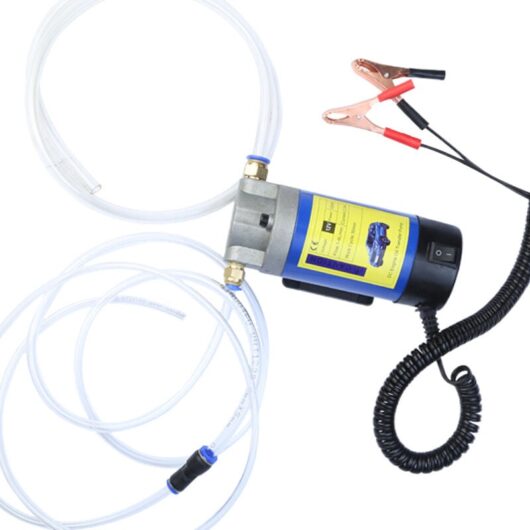 12V 100W Diesel Oil Pump Electric Engine Oil Change Pump, Transfer Pump Oil Drain Extractor Pump - Low Noise