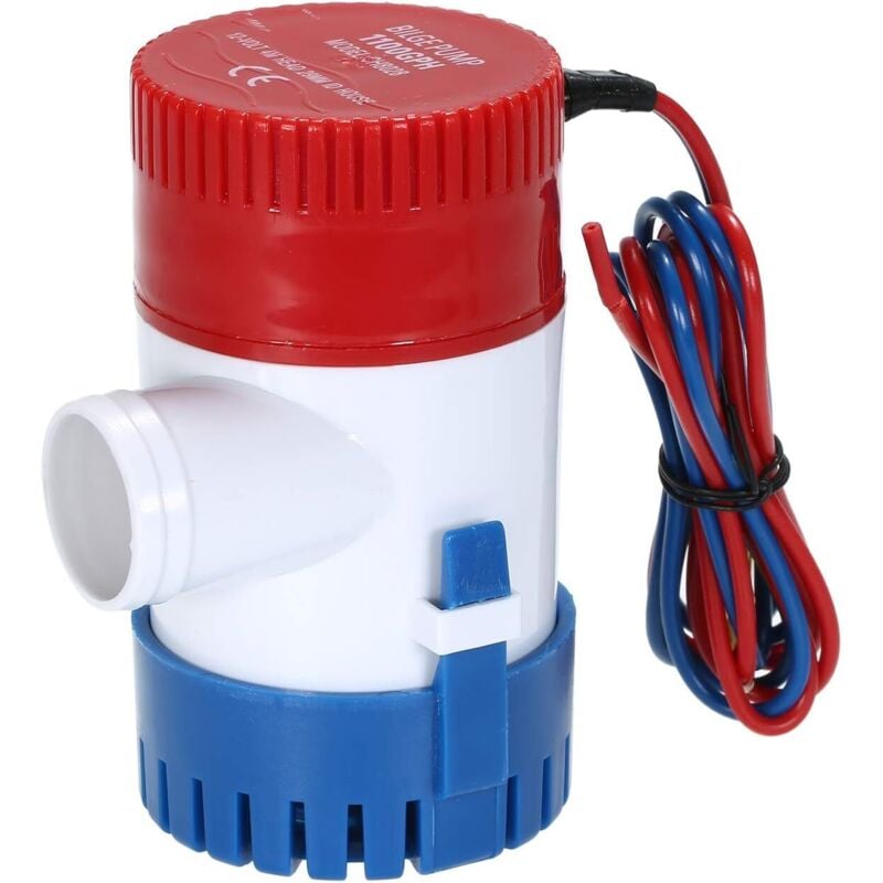 12V 1100 gph Bilge Pump for Boat, Diving Boat
