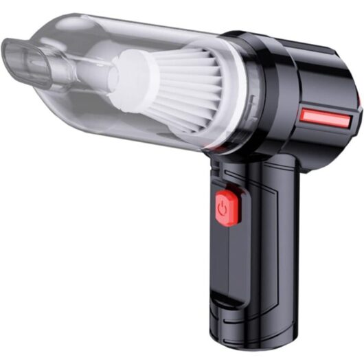 4 in 1 Cordless Handheld Vacuum Cleaner, Mini Portable Car Vacuum Cleaner, Air Dust Inflator, for Home, Office and Car