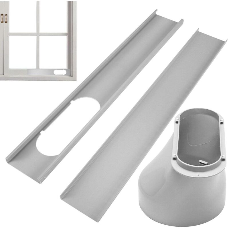 Air Conditioner Sealing Kit, Mobile Air Conditioner Window Kit, Portable Air Conditioner Door, Suitable for Portable A/C with 15cm Diameter Air