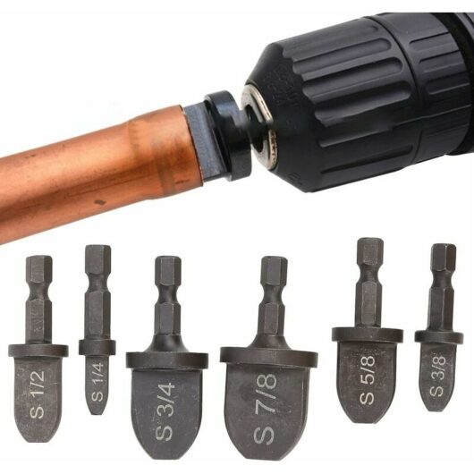 BSR - 6 pièces Tube Expander Roulement En Acier Hex Handle Air Conditioner Tuyau De Cuivre Outil D'emboutissage Ensemble Multifonction Tuyau De