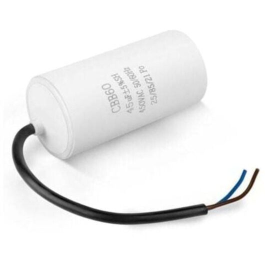 CBB60 Capacitor 40uF 450V 2 Wires 100mm Electric Motor Start Compressor Water Pump Mumu
