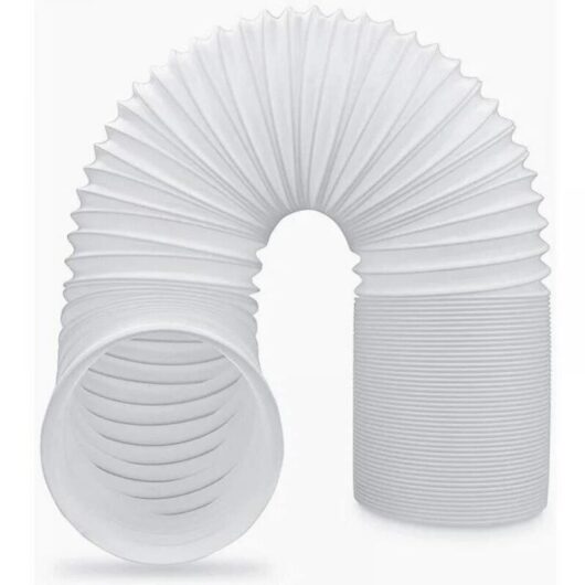 Cyslmuk - Portable Air Conditioner Hose, Flexible pvc, Diameter 130 mm, Length 2 m, Perfect for Air Conditioning Systems, Tumble Dryers and Extractor