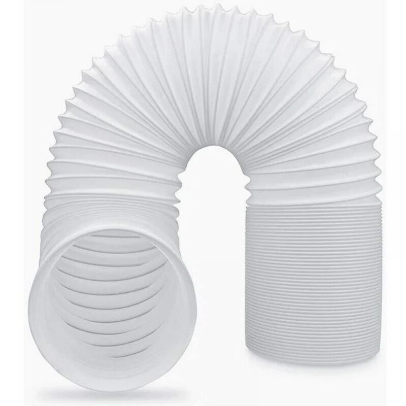 Cyslmuk - Portable Air Conditioner Hose, Flexible pvc, Diameter 130 mm, Length 2 m, Perfect for Air Conditioning Systems, Tumble Dryers and Extractor