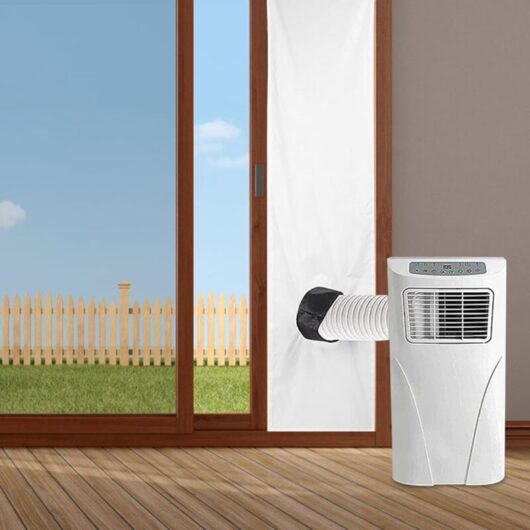 Cyslmuk - Portable Air Conditioner Window Seal 300cm, Adjustable Waterproof Fixing Tape, Universal Window Kit for Mobile Air Conditioner, 300cm Air