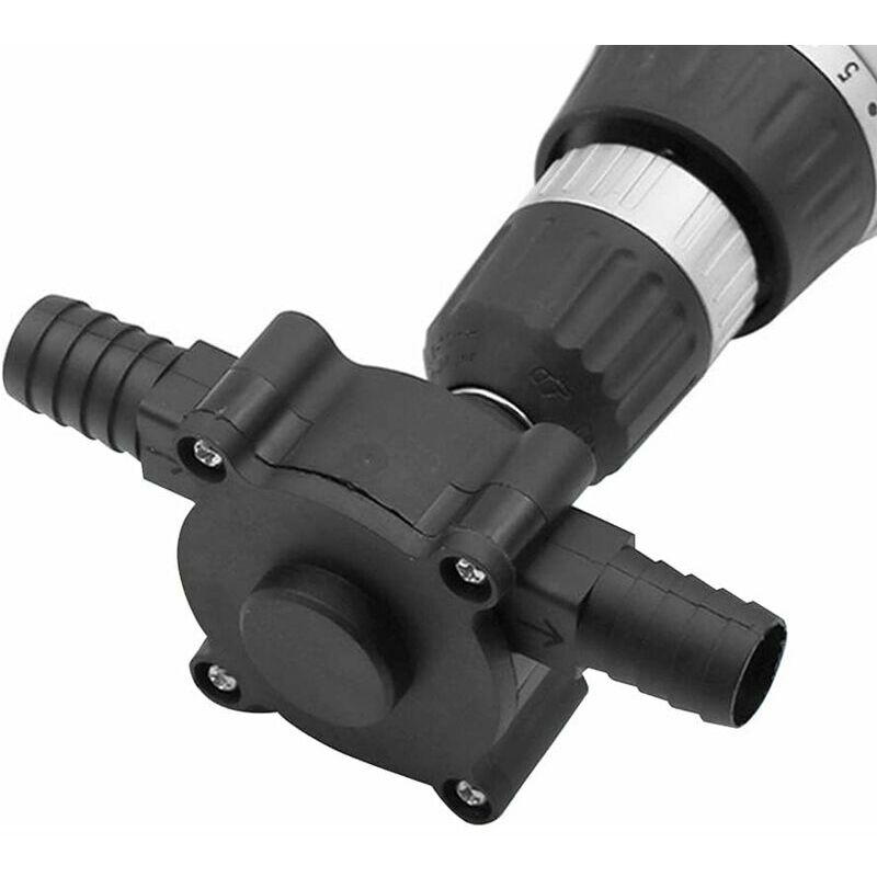 Dewdat - Portable Electric Drilling Pump, Self-Priming Transfer Pumps, Self-Priming Oil Fluid Water Transfer Pump, for Aquarium Pumping, Vegetable