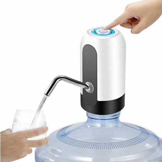 Gotrays - Electric Water Bottle Pump. usb Charging Automatic Drinking Water Dispenser. 30 Days Battery Life. Portable Water Bottle Switch for