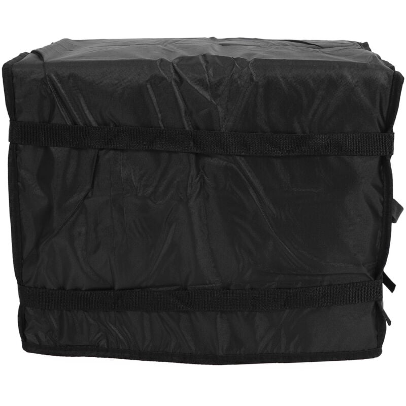 Groofoo - Air Conditioning Dust Cover Aluminum Foil Cold Isolation Outdoor Window ac Protective Sleeve for External Unit Black 53x38x40.5cm /