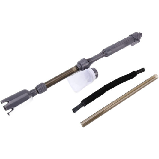 Groofoo - Electric Fish Tank Vacuum Cleaner Telescopic Multipurpose Aquarium Gravel Sand Washer