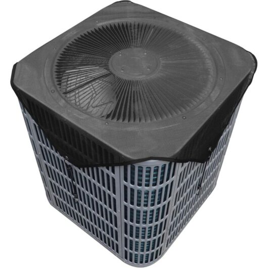 Groofoo - ac Unit Covers Outdoor 36''x36'', Mesh Net Central Air Conditioner Covers for Outside Unit, Heat Pump ac Screen Condenser Cover - Universal