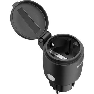 Hama Smarte WLAN-Steckdose, f. außen IP44, Matter, Stromverbrauchsmesser, 2.300W Socket